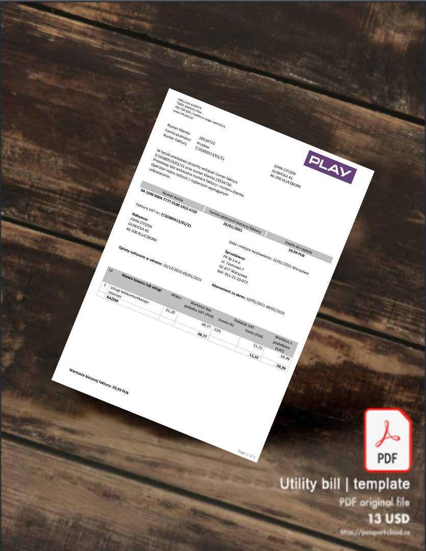 Utility bill | Albanian Power | Albania